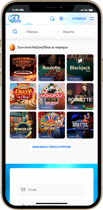 ice casino live dealers