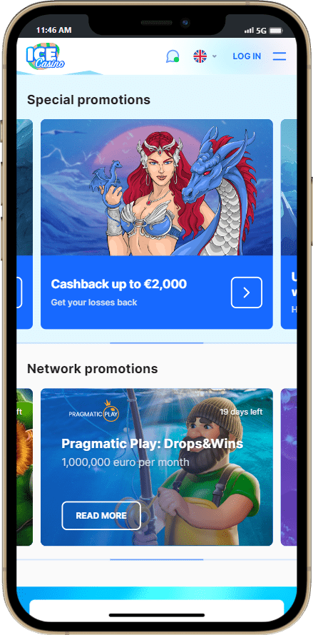 Επιπλεον διαθεσιμα μπονους στο ice casino